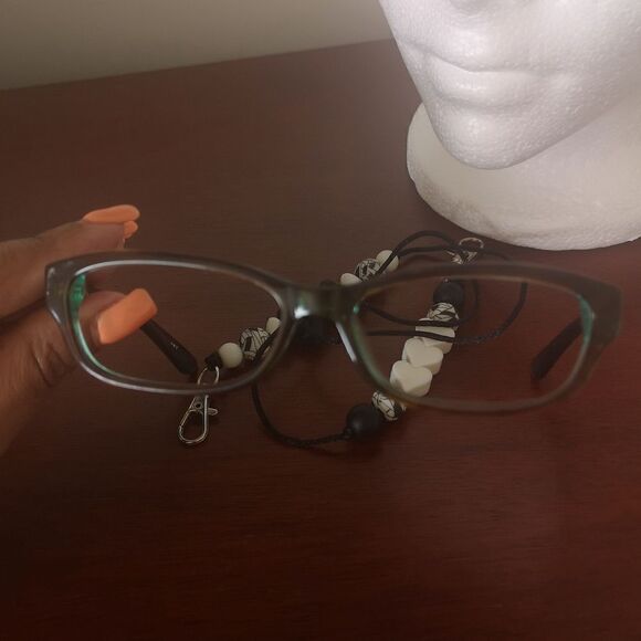 Lacoste Ladies Optical Frame Eyewear Aqua Green & Brown - Picture 15 of 16